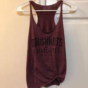 Doughnuts and Deadlifts Tank
